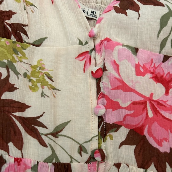 Worn once MT Abercrombie & Fitch floral maxi dress - Picture 9 of 9